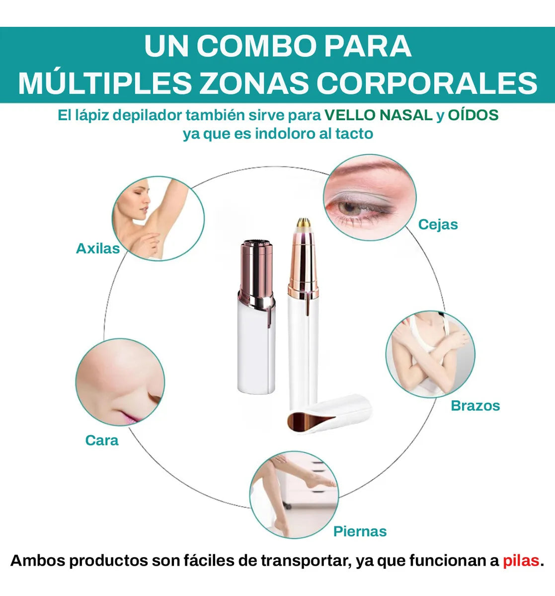 Depiladora Facial